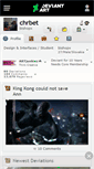 Mobile Screenshot of chrbet.deviantart.com