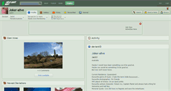 Desktop Screenshot of joker-alive.deviantart.com