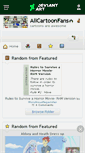 Mobile Screenshot of allcartoonfans.deviantart.com