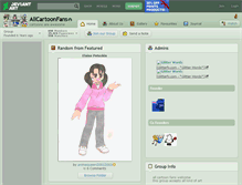 Tablet Screenshot of allcartoonfans.deviantart.com