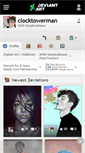 Mobile Screenshot of clocktowerman.deviantart.com
