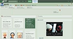 Desktop Screenshot of dpere98.deviantart.com