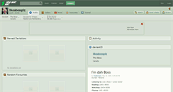 Desktop Screenshot of likeabossplz.deviantart.com