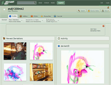 Tablet Screenshot of esdj1200mk2.deviantart.com