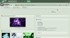 Desktop Screenshot of el-justino.deviantart.com