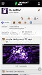 Mobile Screenshot of el-justino.deviantart.com