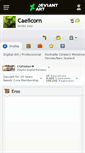 Mobile Screenshot of caelicorn.deviantart.com