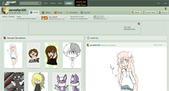 Desktop Screenshot of eeveefan300.deviantart.com