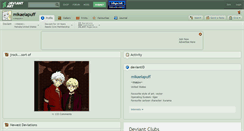 Desktop Screenshot of mikaelapuff.deviantart.com