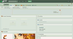 Desktop Screenshot of jwarlock.deviantart.com