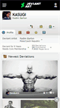 Mobile Screenshot of kasugi.deviantart.com