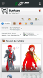 Mobile Screenshot of bunkosu.deviantart.com
