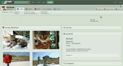 Desktop Screenshot of kicsivuk.deviantart.com