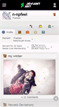 Mobile Screenshot of n-npfeel.deviantart.com