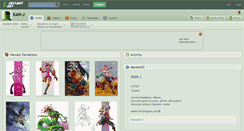 Desktop Screenshot of kan-j.deviantart.com