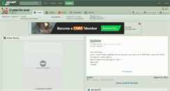 Desktop Screenshot of crystal-for-ever.deviantart.com