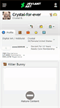 Mobile Screenshot of crystal-for-ever.deviantart.com