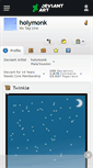 Mobile Screenshot of holymonk.deviantart.com