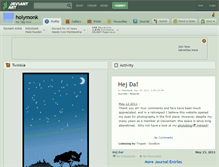 Tablet Screenshot of holymonk.deviantart.com