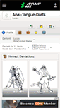 Mobile Screenshot of anal-tongue-darts.deviantart.com