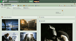 Desktop Screenshot of loustique.deviantart.com