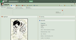 Desktop Screenshot of franc3ss.deviantart.com