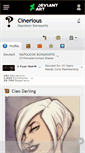 Mobile Screenshot of cinerious.deviantart.com