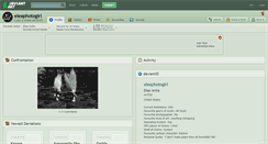 Desktop Screenshot of eleaphotogirl.deviantart.com