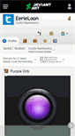 Mobile Screenshot of eerieloon.deviantart.com