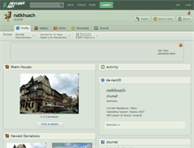 Tablet Screenshot of natkhuach.deviantart.com