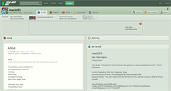 Desktop Screenshot of macks52.deviantart.com