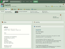 Tablet Screenshot of macks52.deviantart.com