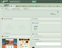 Tablet Screenshot of gmisof.deviantart.com