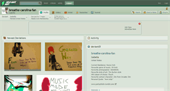Desktop Screenshot of breathe-carolina-fan.deviantart.com