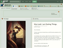 Tablet Screenshot of daestwen.deviantart.com