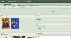 Desktop Screenshot of cheesymuffin.deviantart.com