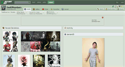 Desktop Screenshot of godofnumbers.deviantart.com