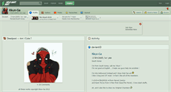Desktop Screenshot of kkun-ga.deviantart.com