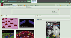 Desktop Screenshot of donttouchfoxy.deviantart.com