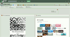 Desktop Screenshot of chare-stock.deviantart.com