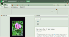 Desktop Screenshot of lilas.deviantart.com