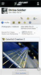 Mobile Screenshot of divine-soldier.deviantart.com