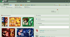 Desktop Screenshot of izluver87.deviantart.com