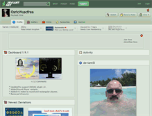 Tablet Screenshot of osricwuscfrea.deviantart.com