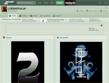 Tablet Screenshot of lordnephalim.deviantart.com