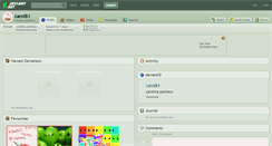 Desktop Screenshot of carol81.deviantart.com