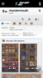 Mobile Screenshot of monstermouth.deviantart.com