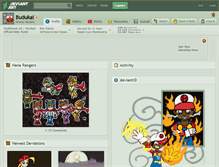 Tablet Screenshot of budukai.deviantart.com