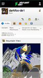 Mobile Screenshot of darkfox-de1.deviantart.com