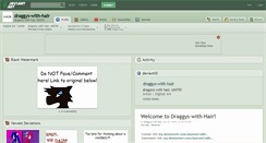 Desktop Screenshot of draggys-with-hair.deviantart.com